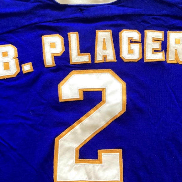 B. PLAGER #2 Vintage retro St. Louis Blues Doug Laurie Jersey - Picture 7 of 8